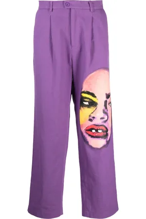 KIDSUPER STUDIOS Pantalones con estampado gráfico