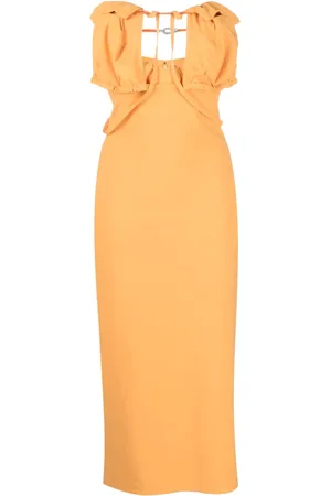 Jacquemus Vestido sin mangas con detalle de tiras