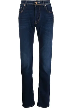 Jacob Cohen Jeans rectos con efecto lavado
