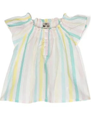 BONTON Blusa con rayas estampadas