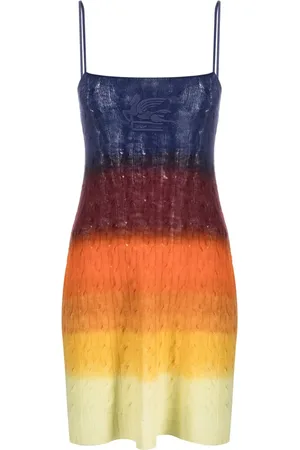 Etro Vestido tejido estilo ombré