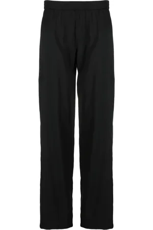 Msgm Pantalones rectos con pretina elástica