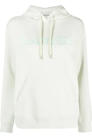 Lanvin Hoodie con logo bordado