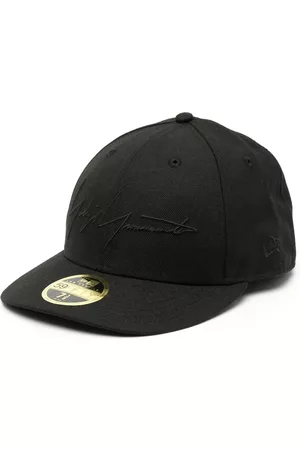 YOHJI YAMAMOTO Hombre Gorras - Gorra con logo bordado