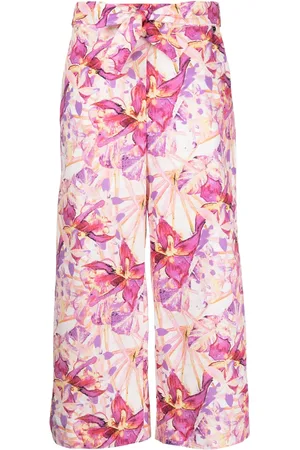 Liu Jo Pantalones capri con estampado floral