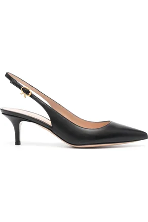 Gianvito Rossi Zapatillas Ribbon Sling con tacón de 55mm