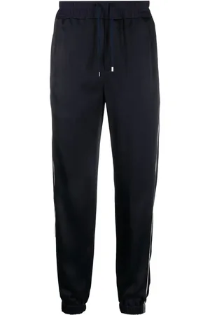Saint Laurent Pants con efecto brillante