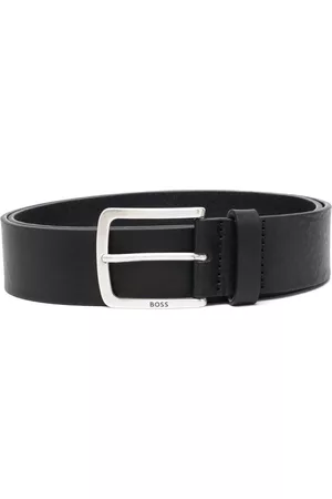 HUGO BOSS Hombre Cinturones - Logo-motif leather belt