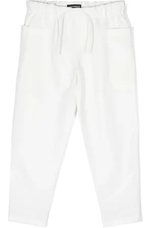 Emporio Armani Pants con cordones en la pretina