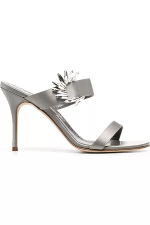 Manolo Blahnik Mules Chivela con tacón 100mm