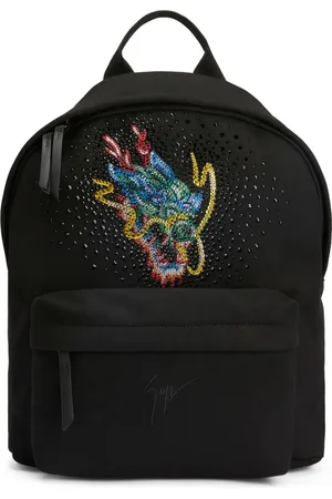 Giuseppe Zanotti Mochila con detalles de strass