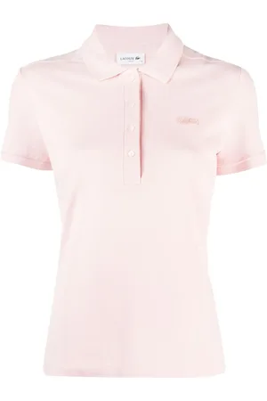 Lacoste Playera tipo polo con aplique del logo