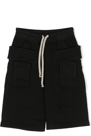 Rick Owens Shorts con cordones en la pretina
