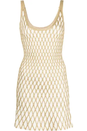 VALENTINO GARAVANI Vestido sin mangas con cuello redondo