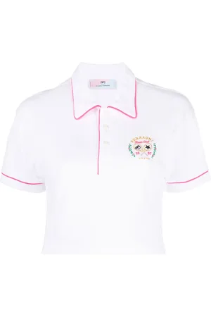 Chiara Ferragni Playera tipo polo corta