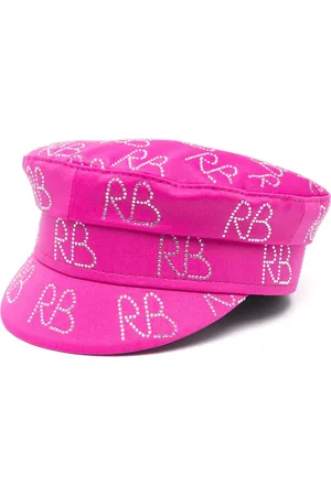 Ruslan Baginskiy Gorra baker boy con detalles de cristal