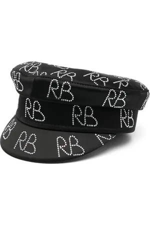 Ruslan Baginskiy Gorra baker boy con detalles de cristal