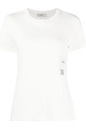 GOEN.J Playera con logo estampado