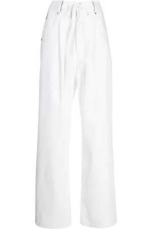 GOEN.J Pantalones con panel en contraste