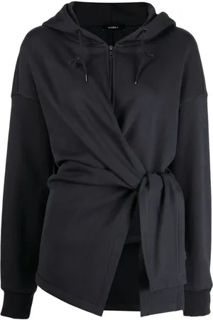 GOEN.J Hoodie con detalle de nudo