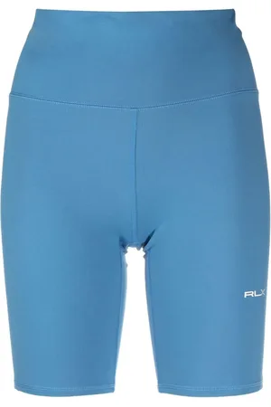 Ralph Lauren Shorts de ciclismo con tiro alto