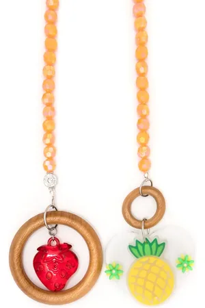 AMIR SLAMA Collar con motivo de fruta