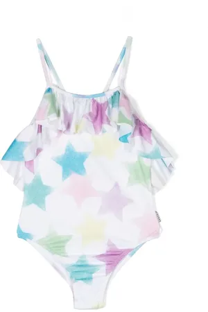 Le pandorine Traje de baño con estrellas estampadas