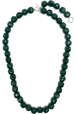 Jil Sander Collar con cuentas esmaltadas