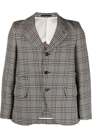 Comme des Garçons Blazer con motivo pied de poule
