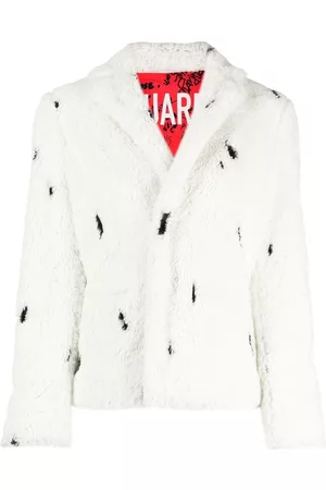 Dsquared2 Abrigo texturizado con estampado