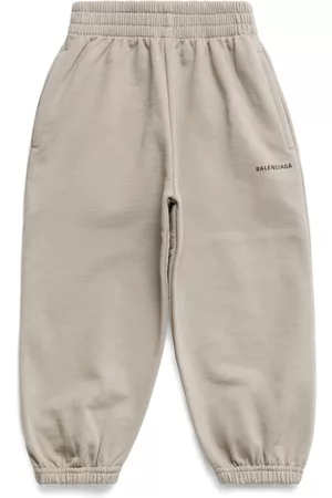 Balenciaga Pantalones - Pants con logo estampado
