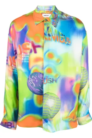 AMBUSH Camisa manga larga con estampado gráfico