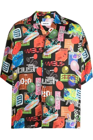 AMBUSH Camisa manga corta con estampado gráfico