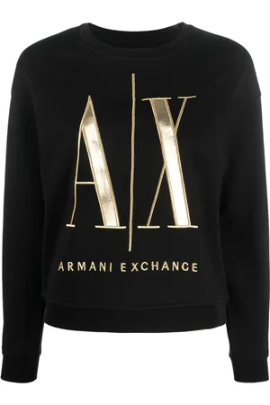 Armani Exchange Sudadera con parche del logo