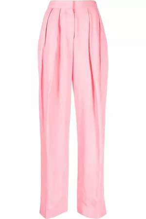 Stella McCartney Pantalones anchos con pinzas