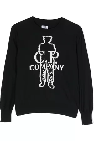 C.P. Company Sudadera con logo bordado
