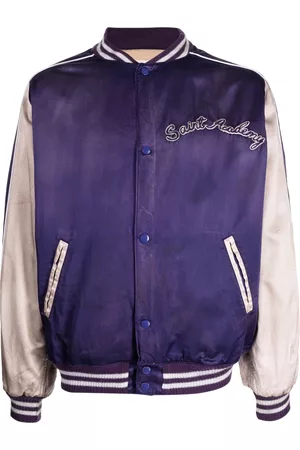SAINT MXXXXXX Chamarra bomber con logo bordado