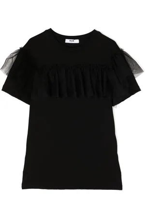 Msgm Vestido con detalle de tul
