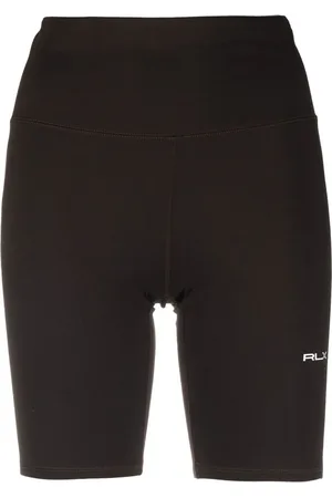 Ralph Lauren Shorts de ciclismo con tiro alto