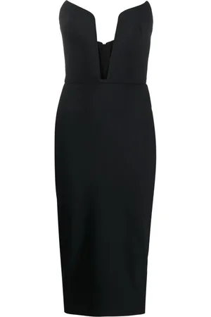 Nº21 Vestido midi strapless