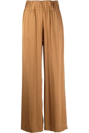 Aspesi Pantalones anchos con tiro alto