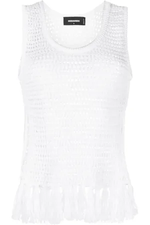 Dsquared2 Camiseta de crochet