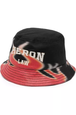 Heron Preston Mujer Sombreros - Flames cotton bucket hat
