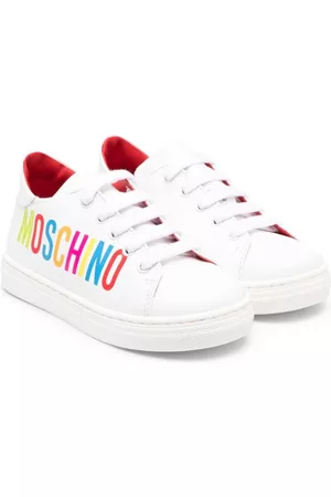 Moschino Tenis con logo estampado