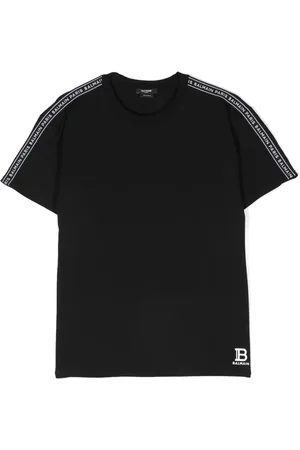 Balmain Playera con logo estampado