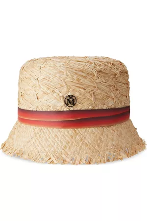 Le Mont St Michel Mujer Sombreros - New Kendall straw bucket hat
