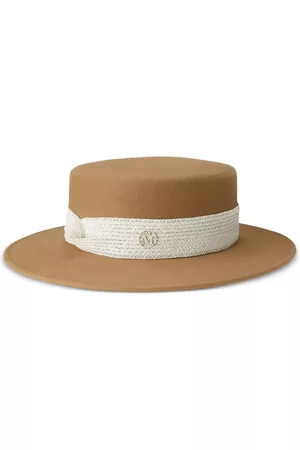Le Mont St Michel Mujer Sombreros - Kiki felt canotier hat