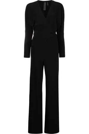 Norma Kamali Jumpsuit con cuello en V