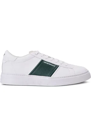 Emporio Armani Tenis bajos con logo estampado