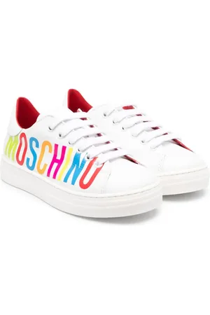 Moschino Tenis con logo estampado